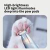 New Pet Hair Trimmer Rechargeable with Light Small Electric Clippers for Dogs And Cats Foot Hair Trimming Pet Grooming Tool