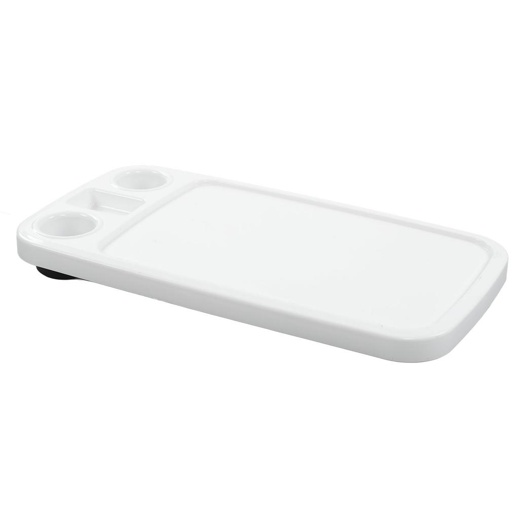 L860 W460mm RV Table Top Wood with 2 Drink Holder Easy To Clean Boat Table Top for Caravan MPV