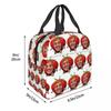 Duki Rapper Rockstar Music Insulated Lunch Bag for Women Office Cooler Thermal Food Box Tote Leakproof Lunch Boxes Container