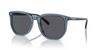 Sunglasses HC8384U CL911 TRANSPARENT BLUE 55 [Coach]
