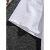 Pánské ležérní tričko "Evropské velikosti Stále si hraje s kostkami" - Měkký polyester, Geometrický potisk, Kulatý výstřih, Lze prát v pračce