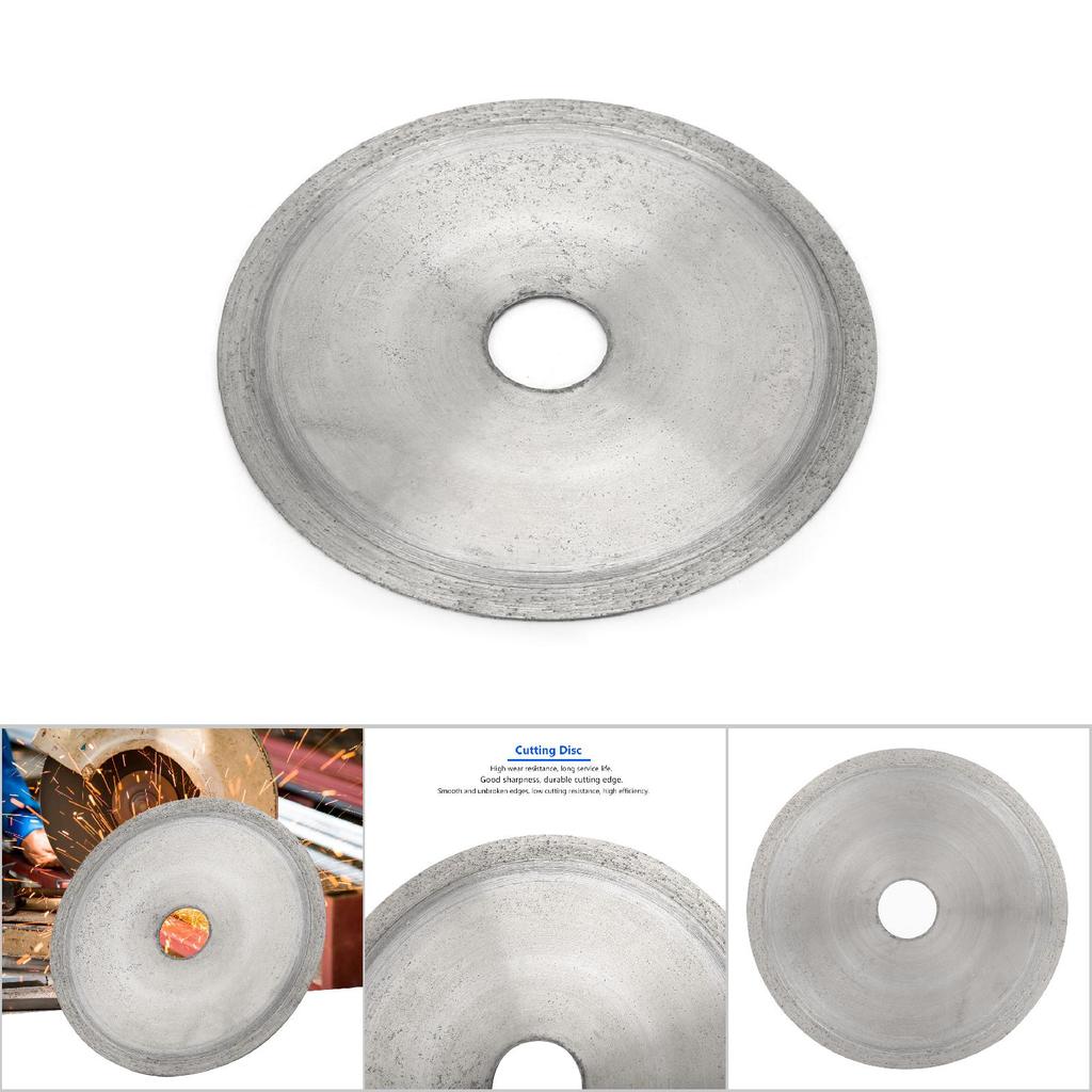 Lapidar Diamant Trennscheibe Sägeblatt Rad für Glas Kristall Jade Edelstein (160*20*0.8mm)