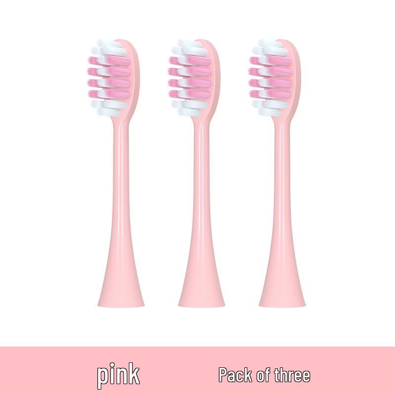 Smart Electric Toothbrush Replacement Heads - DuPont Soft Bristles, 3-Pack for Adults & Children