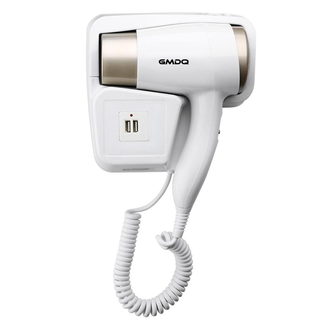 Wall-Mounted High-Power Hair Dryer: Hotel & Homestay Hot/Cold Options