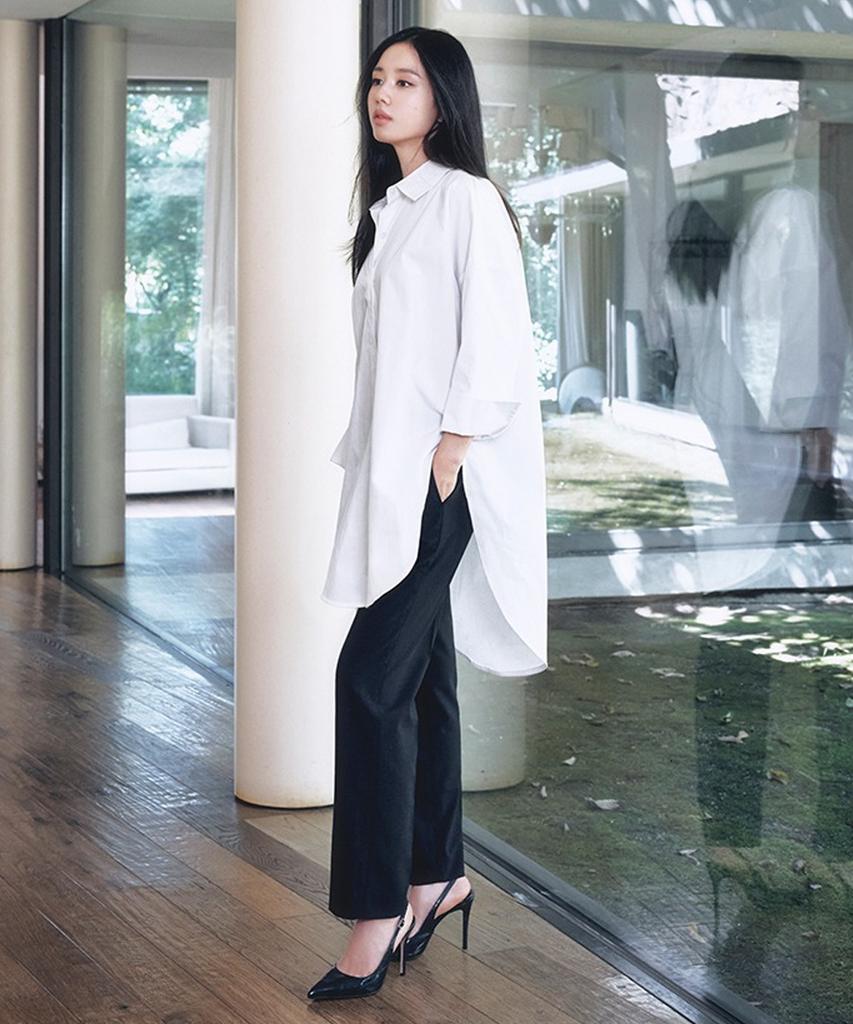 Sellebsyabedisyeon Wrinkle-Free Sabrina Hepburn Tension Pants