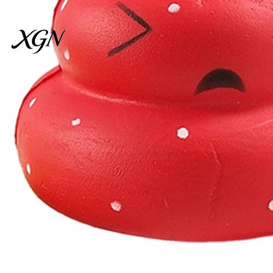 Relaxation Squeeze Toy Novelty Poop Stress Ball Sensory Fidget Funny Shaped Kids And Adult Reliever Soft Slow Rise Prank for Adults Relief