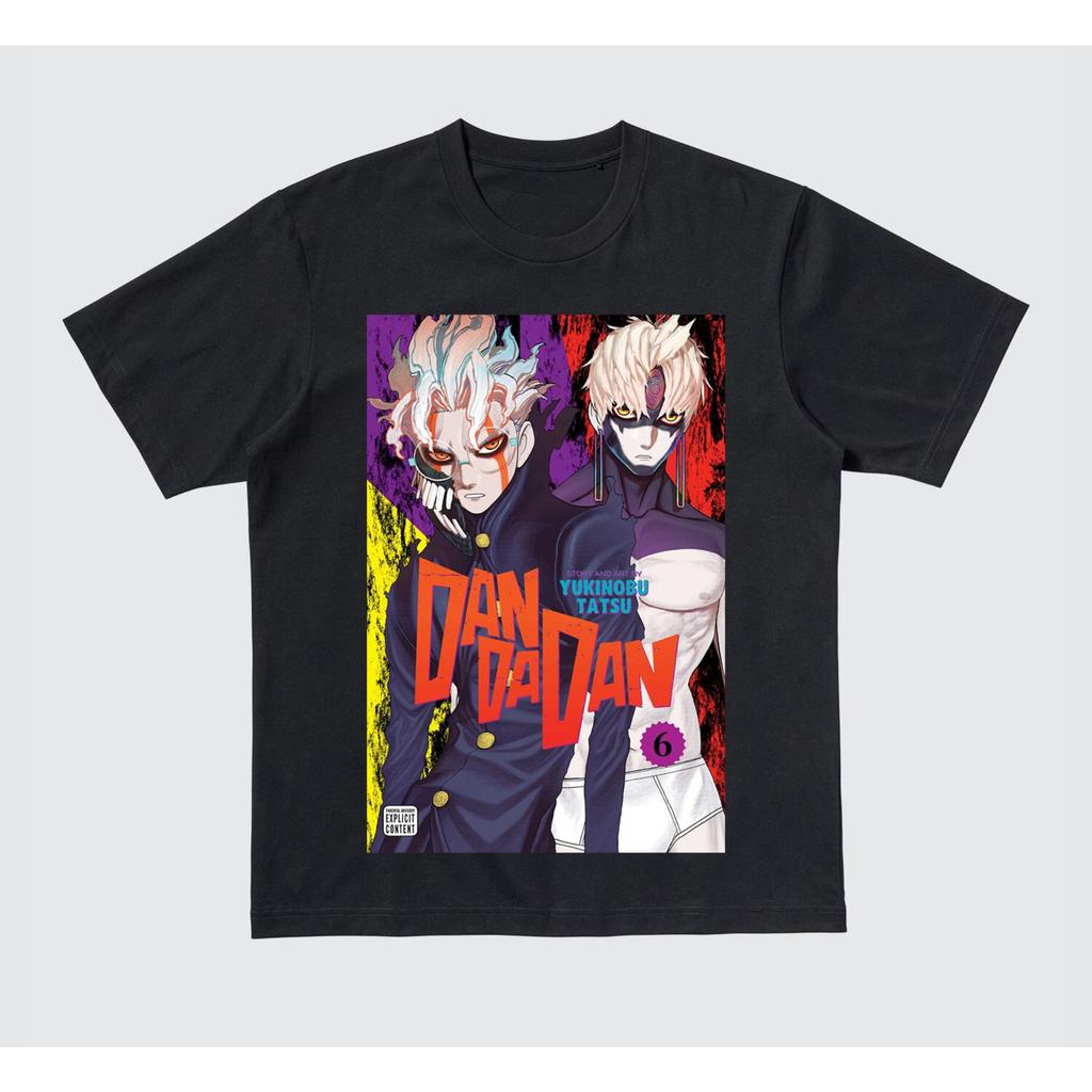 Sommer Neu Dandadan Anime Lustig Manga Herren T-Shirt Japanisches Anime T-Shirt Übergröße Outdoor Street Unseix Kleidung für Fan