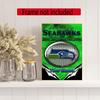 Seattle Seahawks Customize Text Diamond Painting Round Diamond Mosaic Suitable For Beginners Diamond Painting Rhinestones Gift Frameless