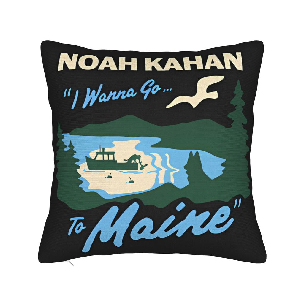 Noahs Kahans Art Bootleg Merch Pillow Cover Fashion Pillow Case For Living Room Sofa Soft Pillowcases Gift Idea