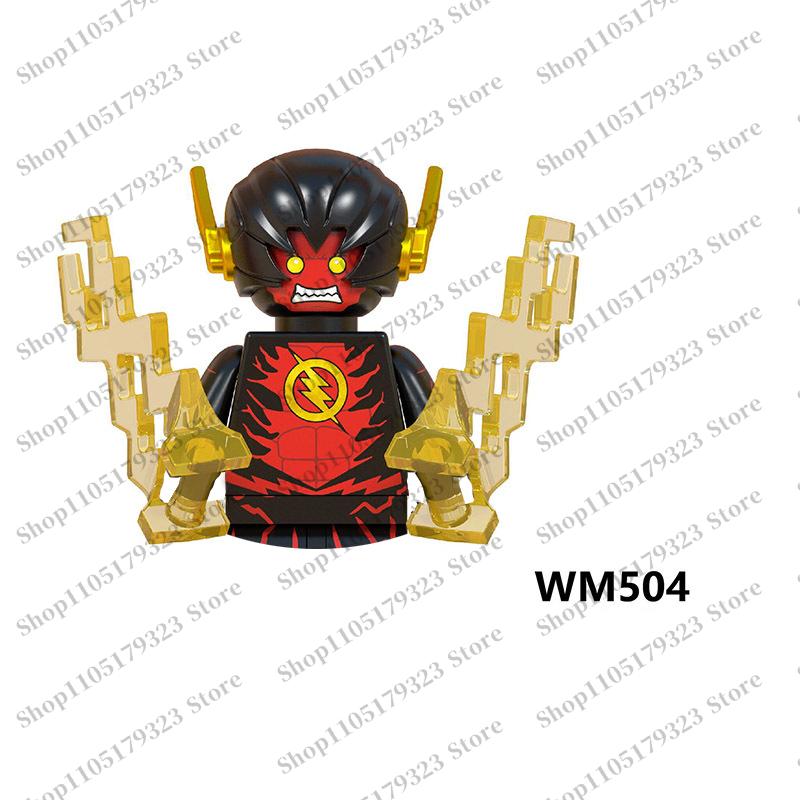Hot toy dolls building block Mini action Superhero The Flash Superman Brick block toys children's toys gifts