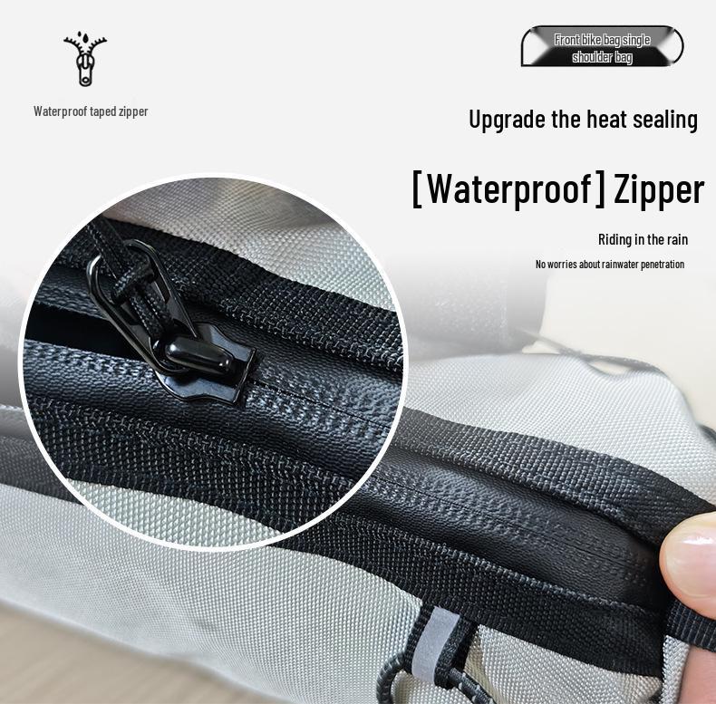 Universal Crossbar Bag for Mountain and Road Bikes - Front Beam Bag for Outdoor Cycling