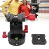 Tripod Ball Head Panoramic Pan Tilt Ballhead with 1/4in Screw Quick Release Plate for Arca for Photographing