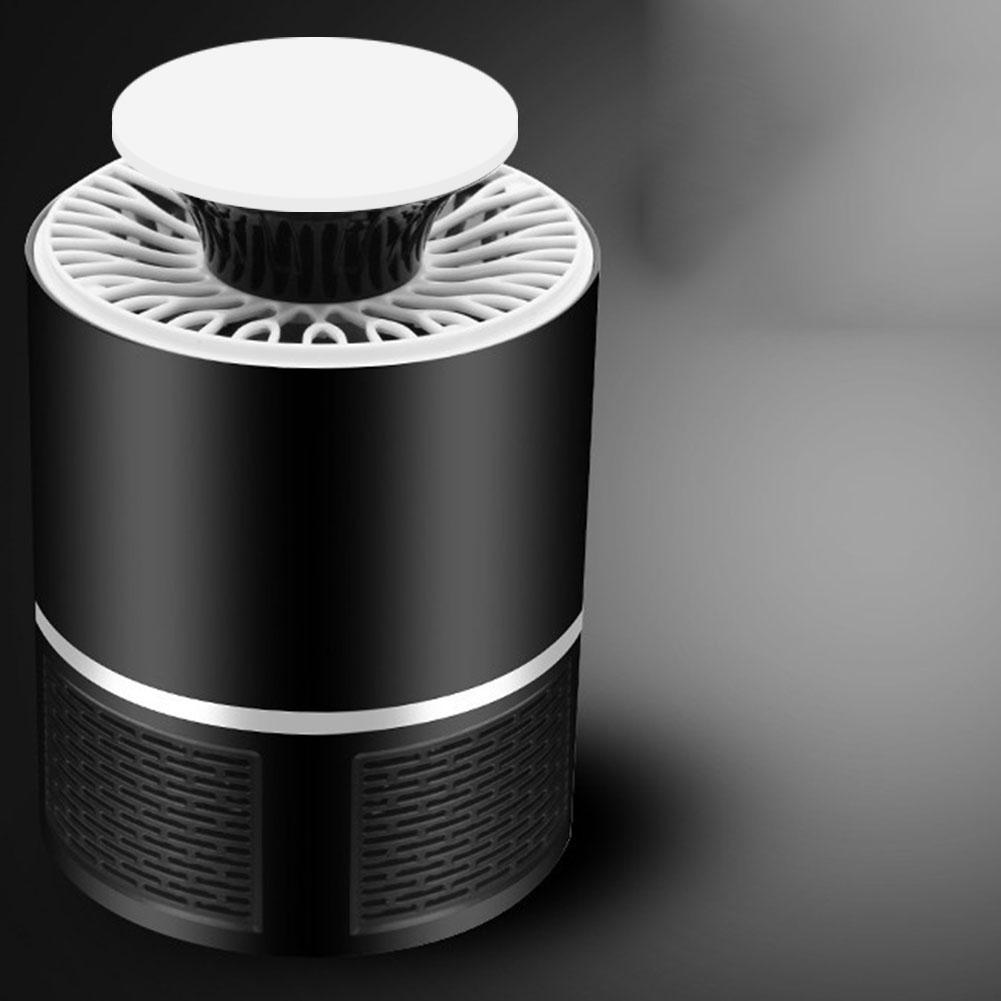 

Бесшумная лампа от комаров USB-ловушка для насекомых безрадиационный свет (черный)