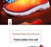 2025 Winter Plus Size Unisex Snow Boots: Slip-on, Fleece Lined, Soft Sole, Thickened Low-Top for Outdoor Use