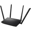 Bezdrátový router - ASUS - RT-AC1200 v.2 - Dvoupásmový Wi-Fi router AC 1200 Mb/s se 4 externími anténami, 5 ethernetovými porty