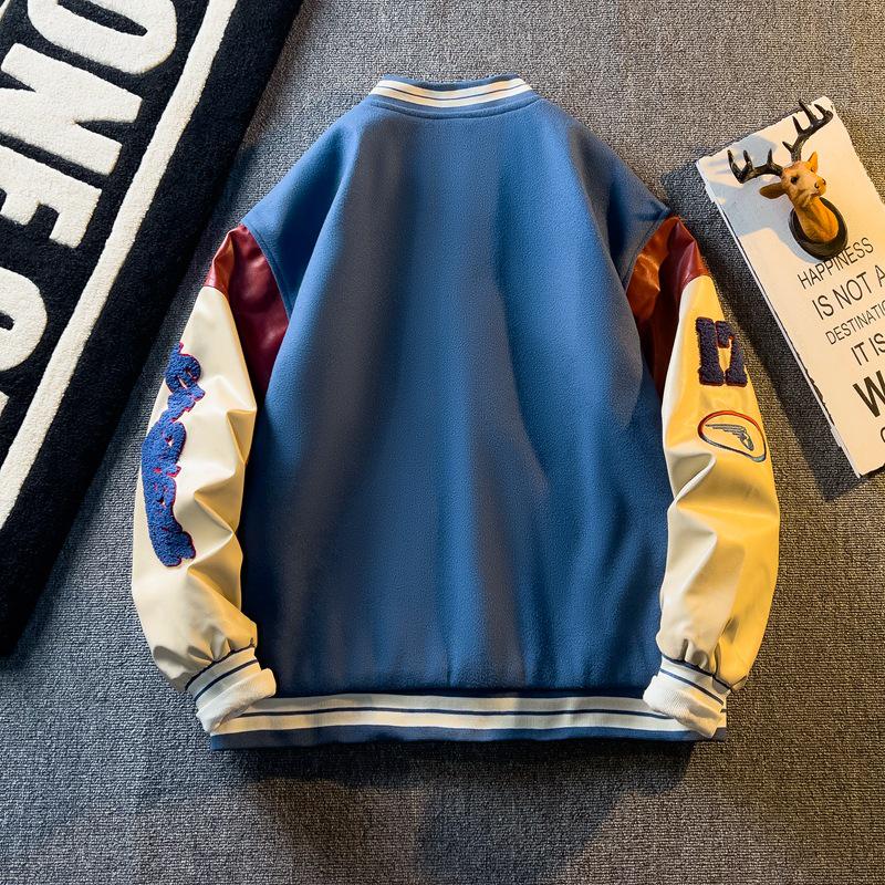 Frühlings- und Herbst-Amerikanische Baseballjacke - Lässige Streetwear für Herren
