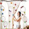 40 Stück Lebhafte Kunstschmetterlinge - Bunte Kunststoffdeko für Hüte, Hausschuhe & DIY-Bastelarbeiten, Perfekt für Heim- & Wohnzimmer-Wandkunst