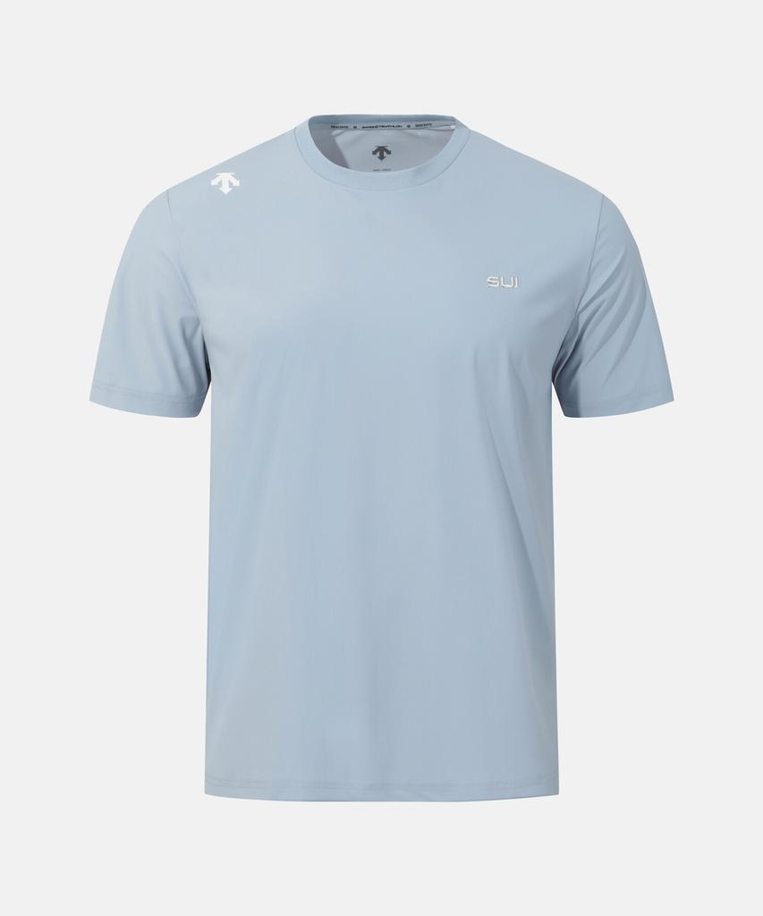 DESCENTE Swiss Triathlon Tricot Short Sleeve T-Shirt Sky Blue Sr223Its54 (A Type)