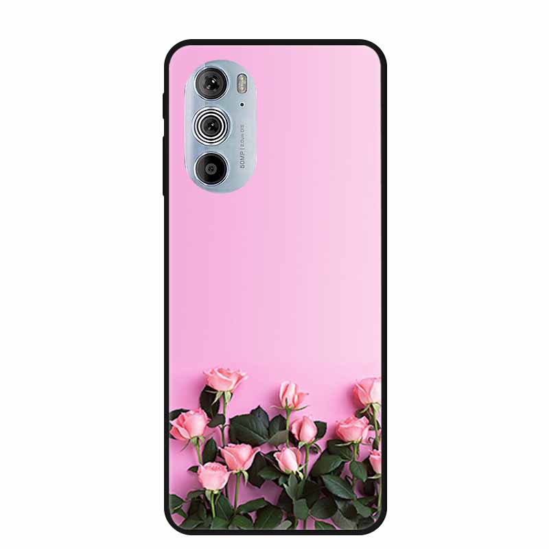 For Motorola Moto Edge Plus 2022 Case Soft Silicone TPU Back Cover Case For Motorola Edge+ 5G UW 2022 Funda Wolf Cartoon Coque