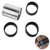 Car Air Turbine Refit Turbo Gas Fuel Oil Saver Dual Fan Turbo Supercharger Turbine Fit For Air Hose Dia 65-74mm