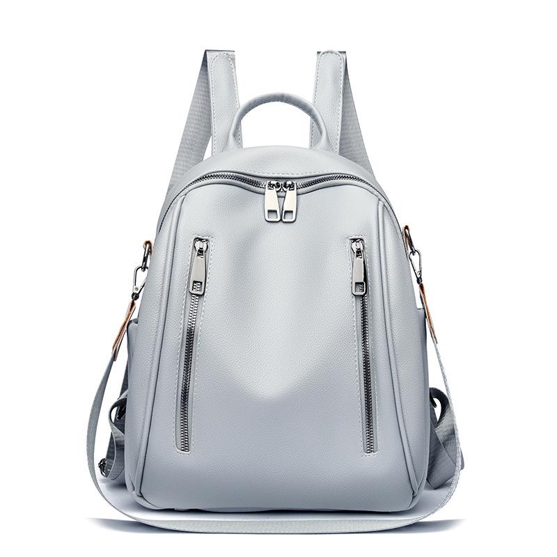 

Корейский Модный Студенческий Рюкзак Большой Вместимости - Простой и Универсальный Дизайн синий