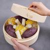Portable Bamboo Steamer Basket with Lid for Mantou, Baozi, Xiaolongbao – Stackable Woven Design