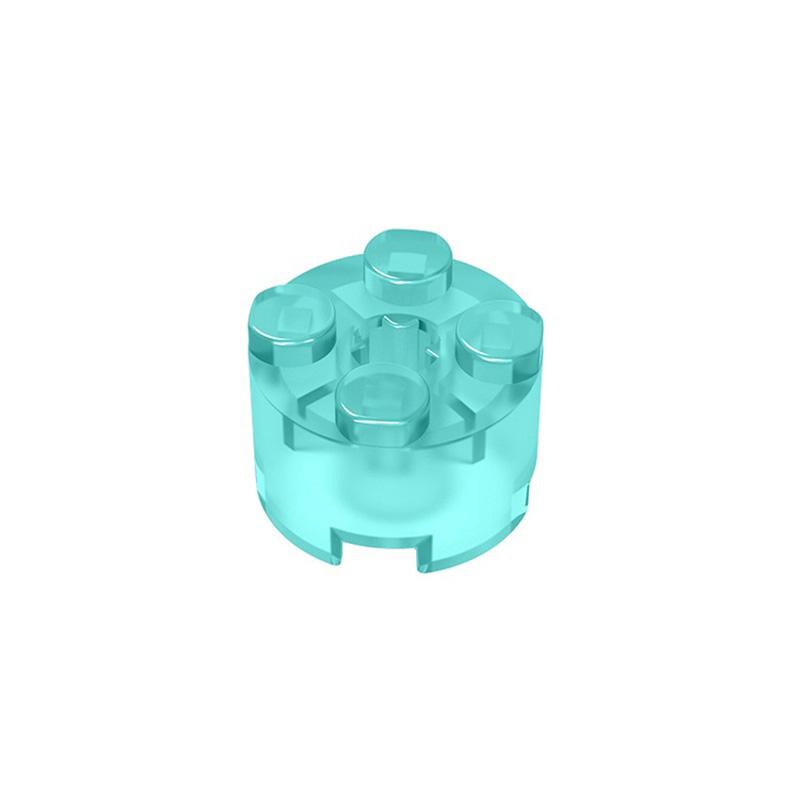 MOC 10 KS 6143 Kulaté 2x2 s dírou pro osu Stavební kostky 3941 High-Tech desky Kostky Vzdělávací částice Nápad Hračka Dárky pro děti