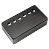 Musiclily Pro 9.8mm Pitch Nickel-Silver Alloy Humbucker Pickup Covers for Electric Guitars, Made In the USA, Black
