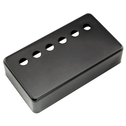 Musiclily Pro 9.8mm Pitch Nickel-Silver Alloy Humbucker Pickup Covers for Electric Guitars, Made In the USA, Black