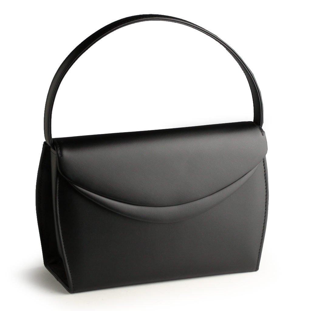 

Зроблено в Японії. Чорна офіційна сумка з натуральної шкіри для привітань і співчуттів [LiERRE] чорний