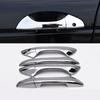 For 08-12 Honda Accord Sedan Chrome Silver Exterior Side Door Handle Covers Trim