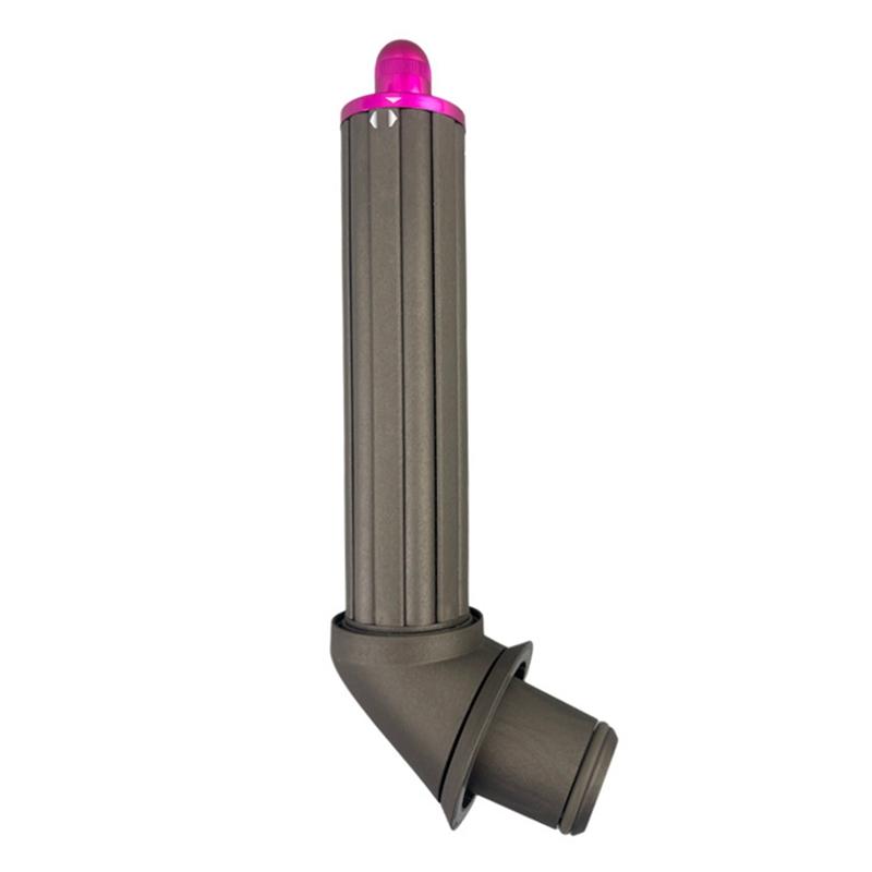 

40MM Long Hair Curling Barrels For Dyson Airwrap SHS01 HS05 Styler Attachment 360° Rotating Tube Hair Dryer Adapter рожевий червоний колір
