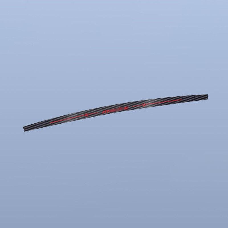 For Ford Mustang Mach-E 2021-2024 Black Sticker Rear Brake Light Lamp Strip Trim