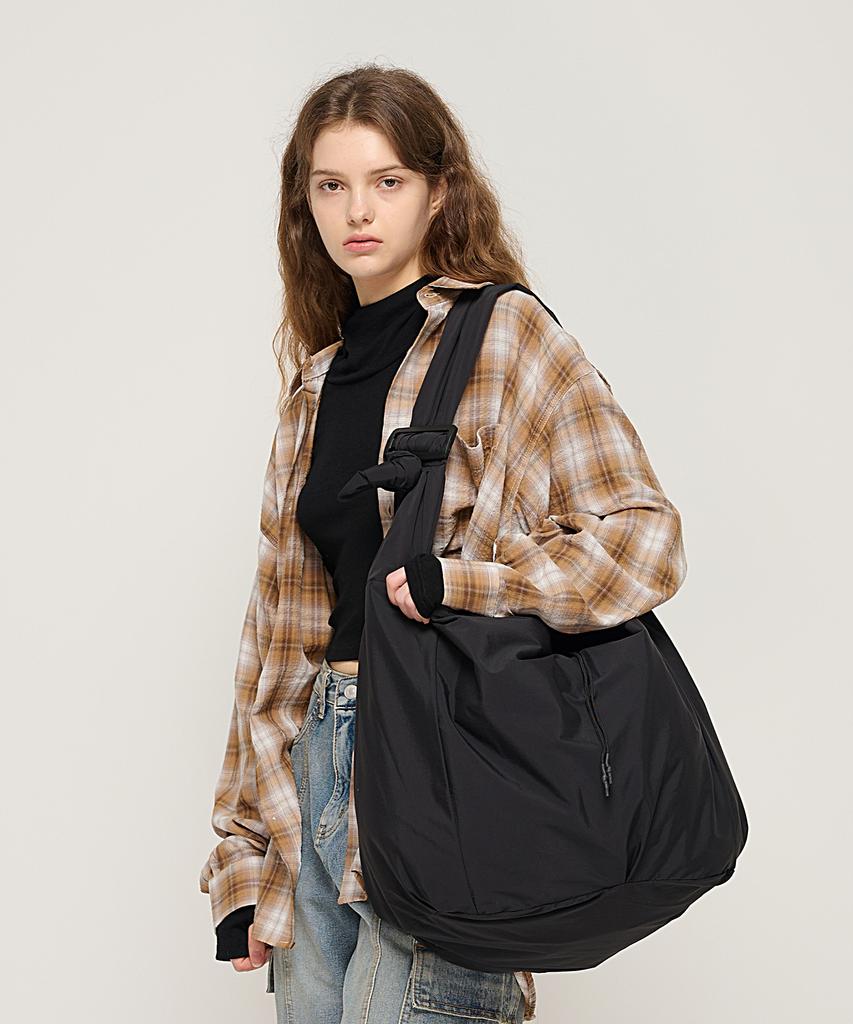 Cargobros For Woman Street Oversized Crossbody Shoulder Bag (Black)