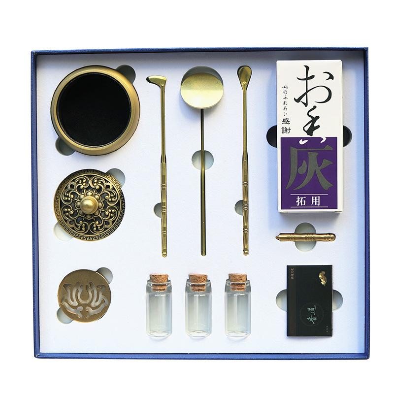 11-Piece Powder Incense Burner Kit with