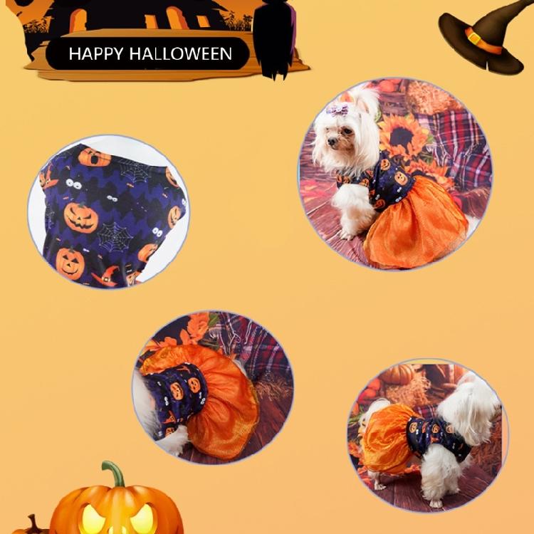 Lovely Dog Skirt for Medium Large Dogs Halloween Dress for Pet Dog Spring Out