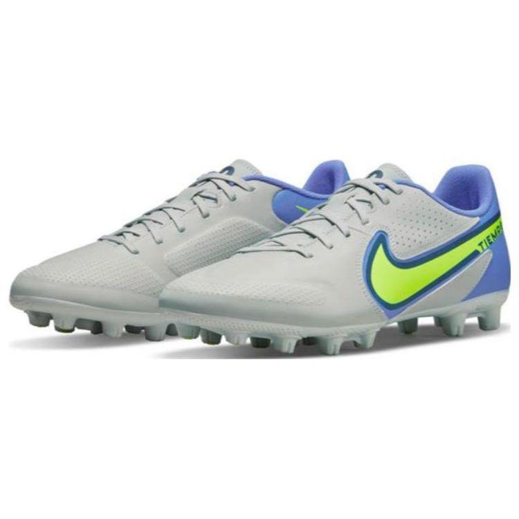 Nike Tiempo Legend 9 Academy Hg Soccer Spike Men Soccer Shoes Grey DB0626-075