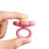 Pink Flower Design Silicone Door Handle Protector Anti Collision Soft Pad For Cabinet Wardrobe Drawer Protection KTY