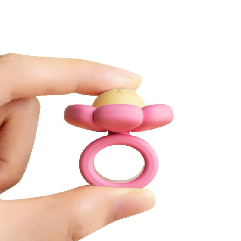 Pink Flower Design Silicone Door Handle Protector Anti Collision Soft Pad For Cabinet Wardrobe Drawer Protection KTY