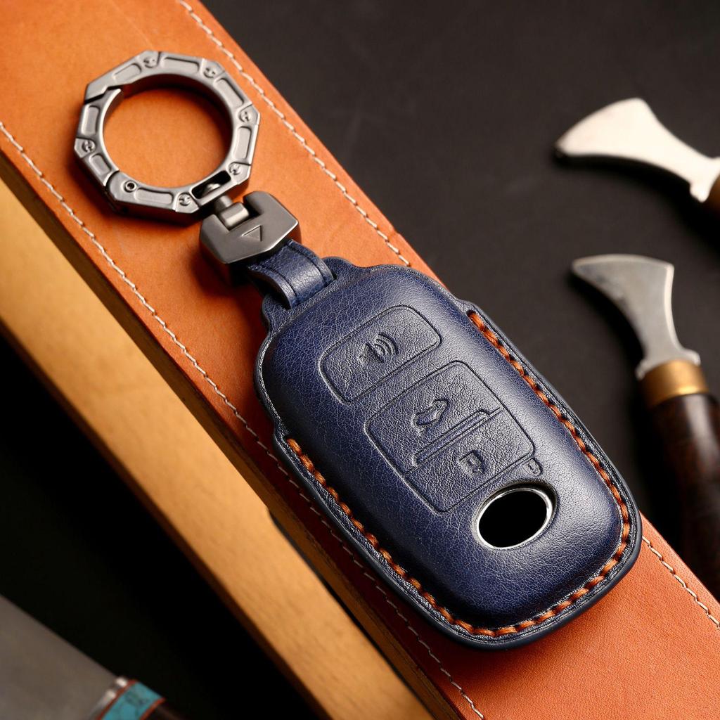 Genuine Cowhide Key Bag Cover for Malaysia PERODUA Beiluda