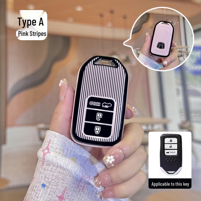 Honda Odyssey Smart Key Shell Protective TPU Cover - Model KR5V2X V41