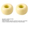 Yousheng 2PCS Toothbrush Holder Ceramic with Hollow Design Stand Multi-Purpose Makeup Brush Holder for Bathroom