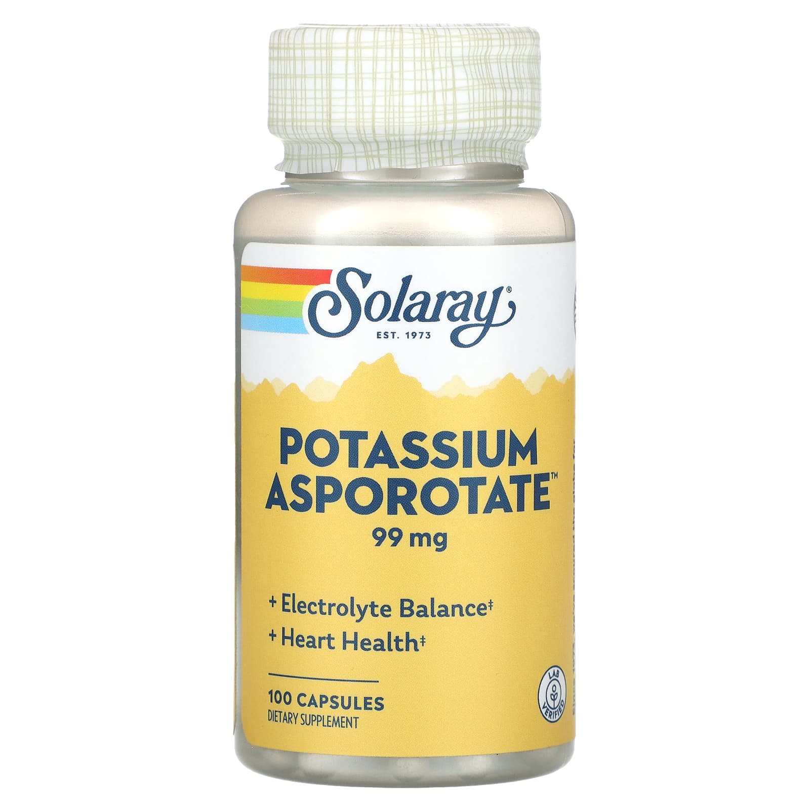 

Potassium Asporotate, 99Mg, 100 Capsules