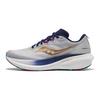 SAUCONY Triumph 21 SE Komfortable Allsidige Sklisikre Slitesterke Lave Fritidssko Løpesko Unisex Sneaker Grå Flerfarget S28273-3