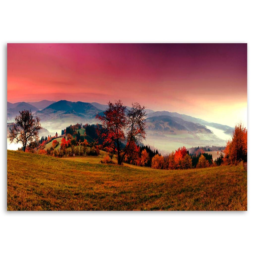 Canvas Print, Hillscape Nature