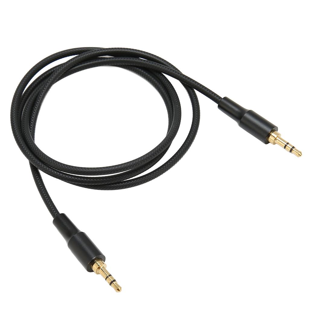 3.5mm Male to Male Sound Aux Cable Professional Nylon Woven 3.5mm Stereo Sound Cord for Earphones Car Speaker 3.3ft