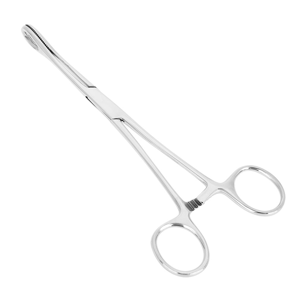 Body Piercing Pliers Tool Ear Lip Navel Nose Tongue Septum Sponge Forceps Clamp