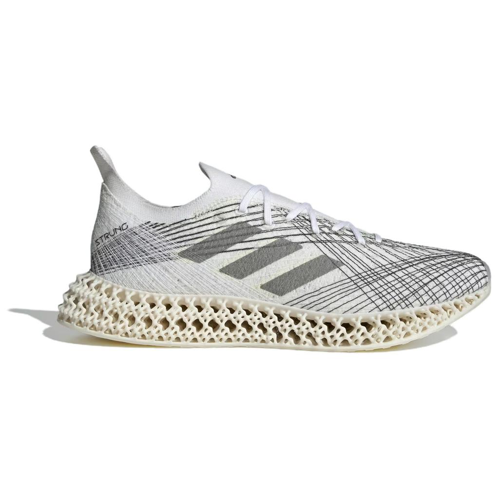 Adidas 4DFWD X Strung White Grey Black Men Sneakers Cream Cloud-White Grey-One ID8892