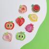 100pcs Cute Cartoon Fruit Series Resin Cabochons Scrapbooking Crafts Fit Phone Decoration DIY Hair Bows Center Accessories