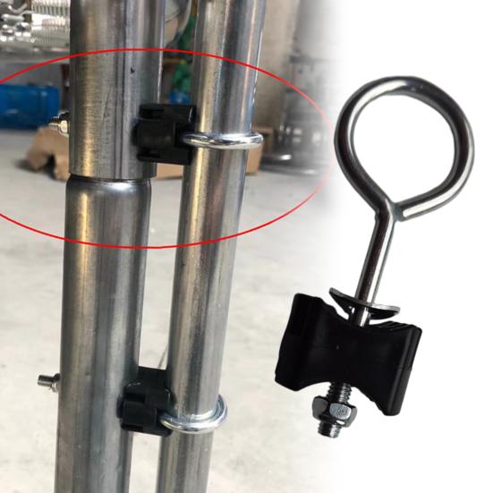 1 Set Tight Clamping Trampoline Screw Non-cracking Impact-Resistant Equipment Maintenance Accessories